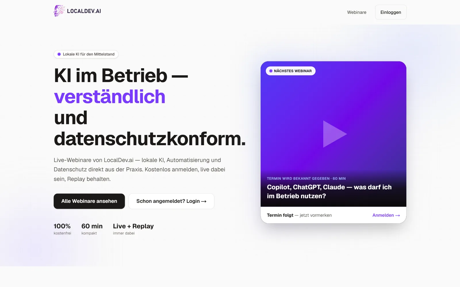 Webinar-Plattform